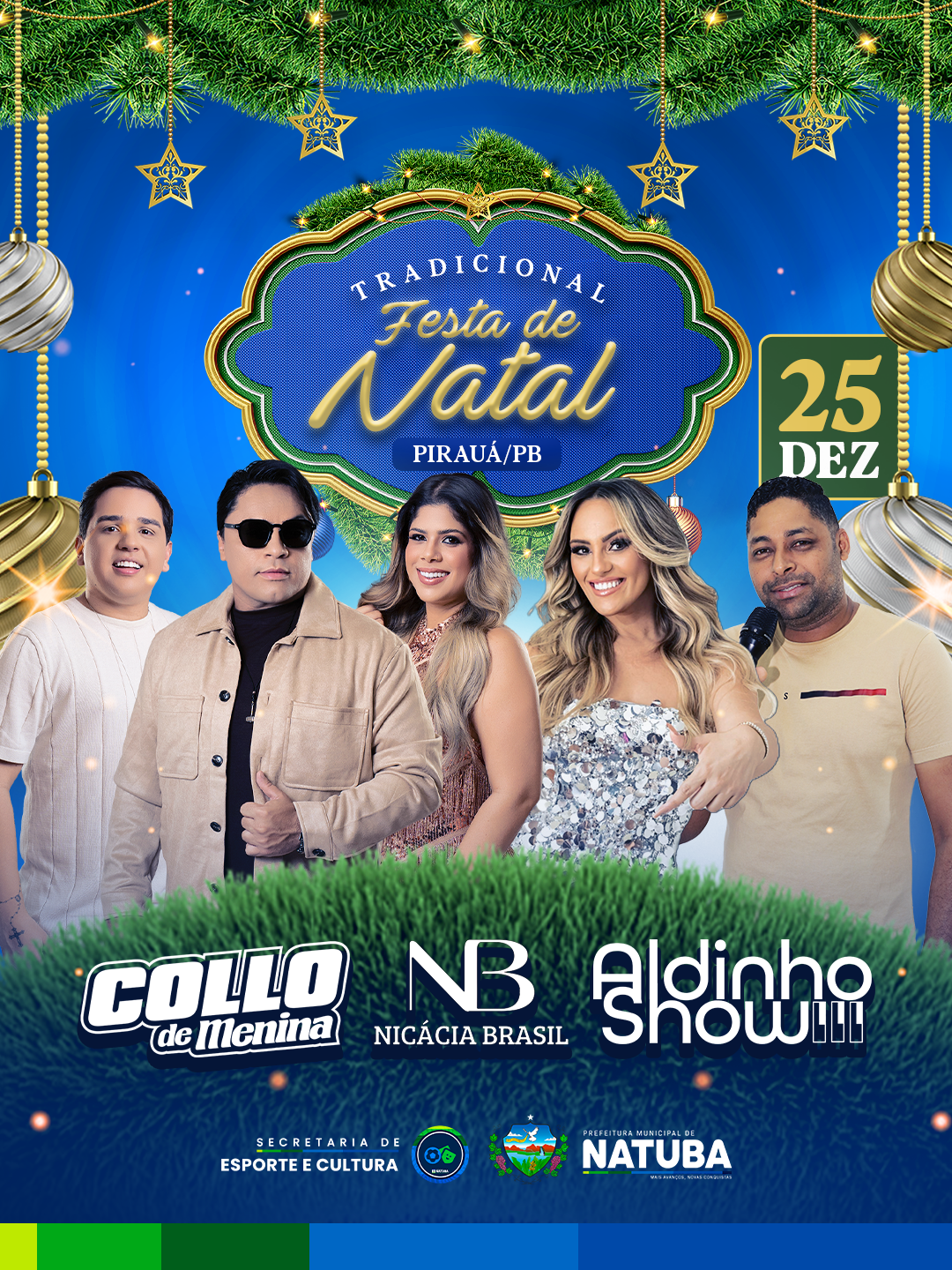 TRADICIONAL FESTA DE NATAL EM PIRAUÁ