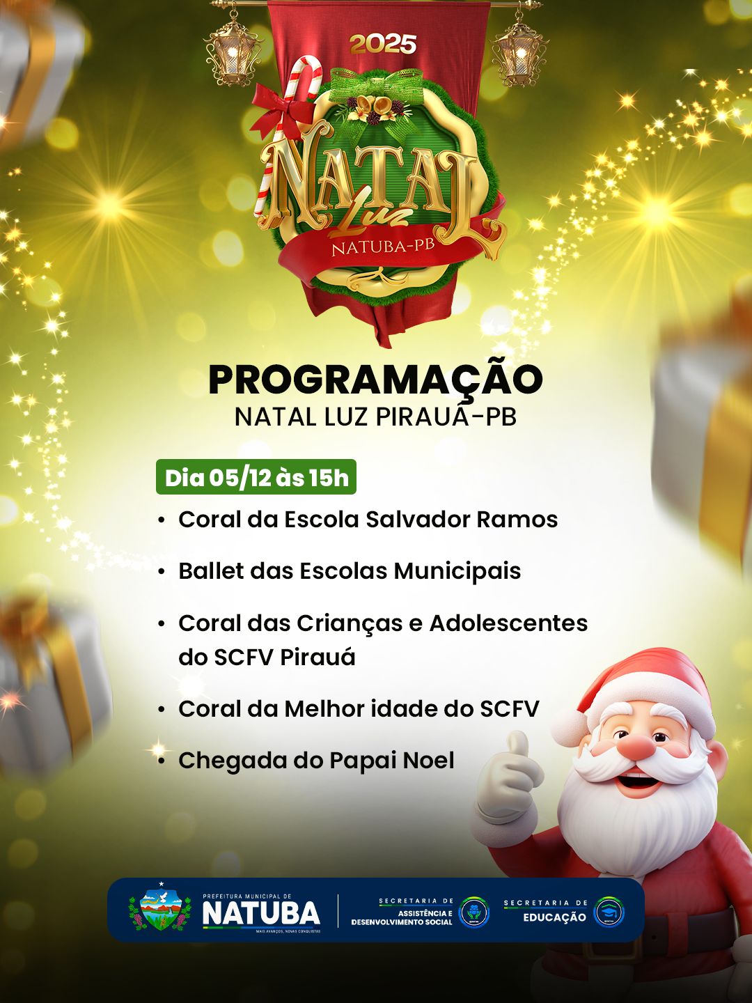 NATAL LUZ EM PIRAUÁ 